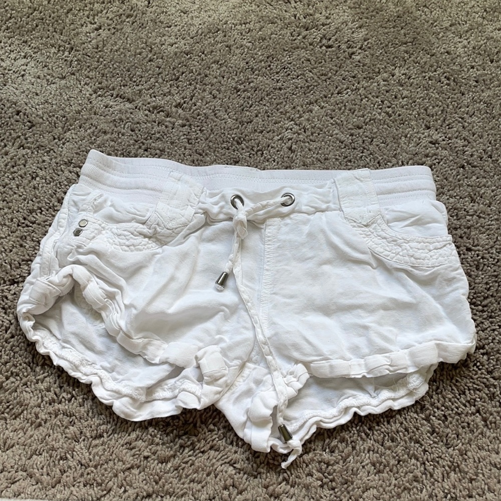 White shorts